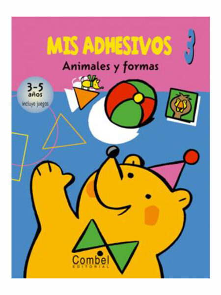 MIS ADHESIVOS 3 -ANIMALES Y FORMAS