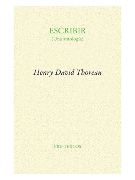 ESCRIBIR - UNA ANTOLOGÍA-