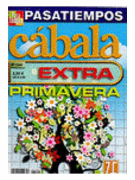 PASATIEMPOS CÁBALA EXTRA -REVISTA-
