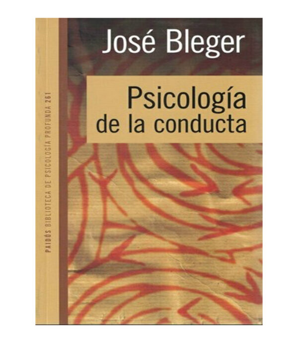 PSICOLOGÍA DE LA CONDUCTA