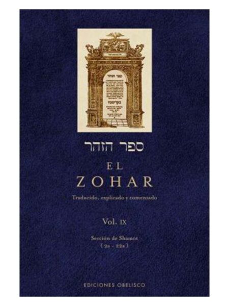ZOHAR, EL -VOLUMEN 9-