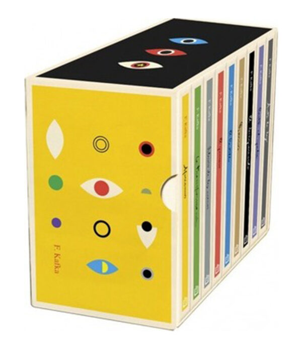 FRANZ KAFKA -ESTUCHE CON 9 LIBROS- OBRA COMPLETA