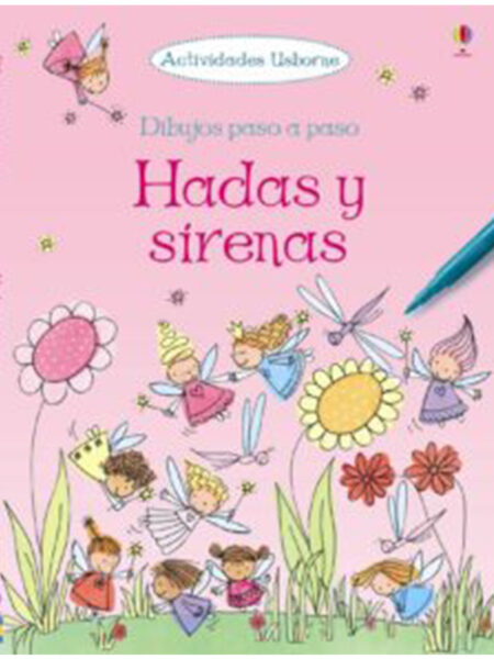 HADAS Y SIRENAS -DIBUJOS PASO A PASO-