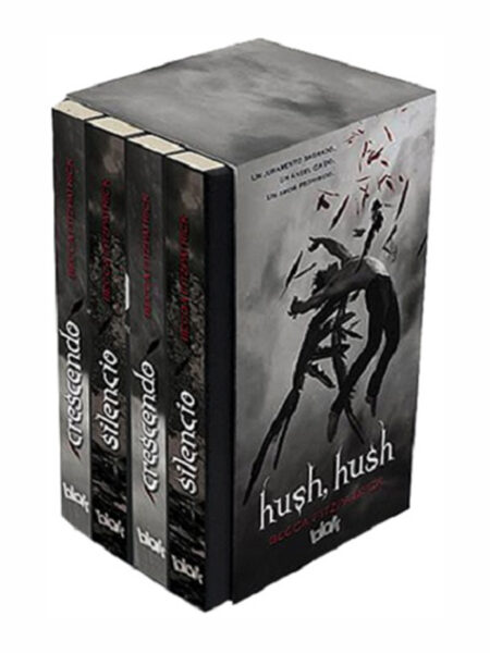 HUSH, HUSH -SAGA- 4 TOMOS -ESTUCHE-