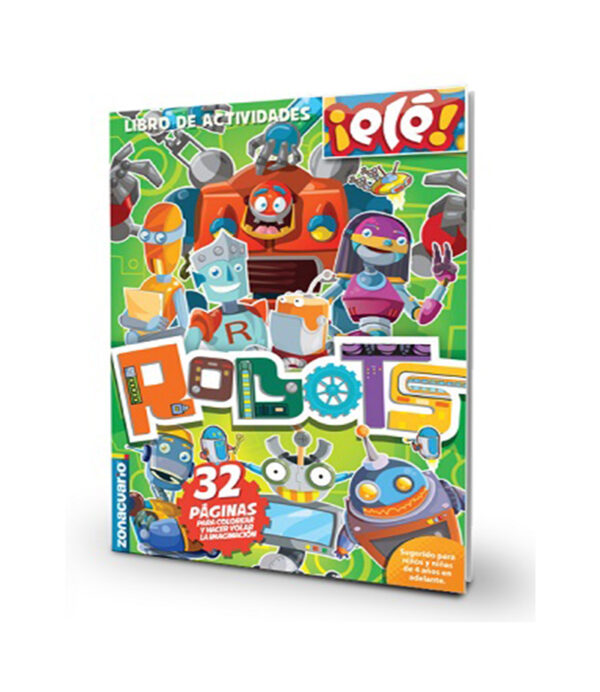 LIBROS DE ACTIVIDADES: ROBOTS