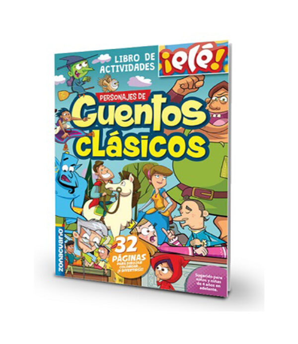 LIBROS DE ACTIVIDADES: PERSONAJES DE CUENTOS CLÁSICOS