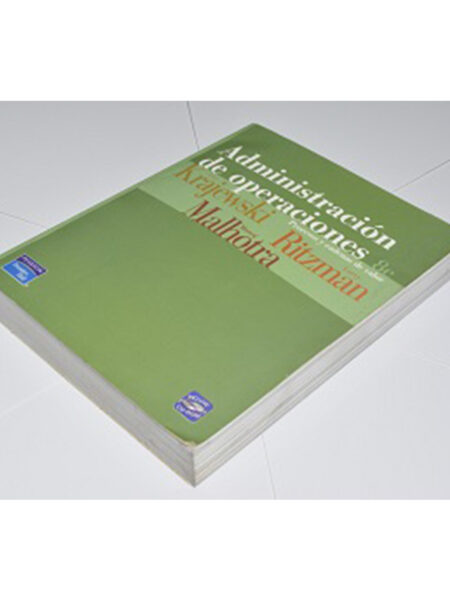 ADMINISTRACIÓN DE OPERACIONES 8ED