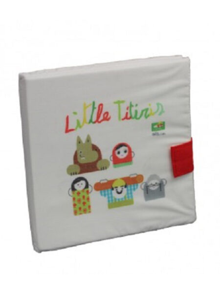 LIBRO DE TELA LITTLE TITIRIS PARA PINTAR -LAVABLE-