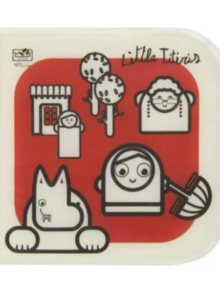 LIBRO PARA PINTAR PLÁSTICO: CAPERUCITA