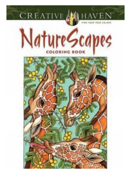 NATURE SCAPES COLORING BOOK
