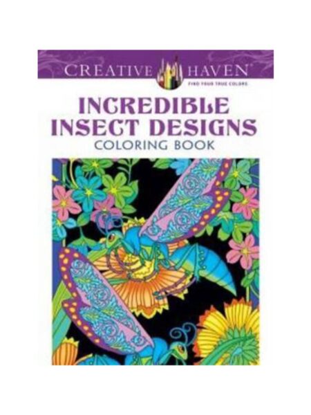 INCREDIBLE INSECT DESIGNS COLORING BOOK