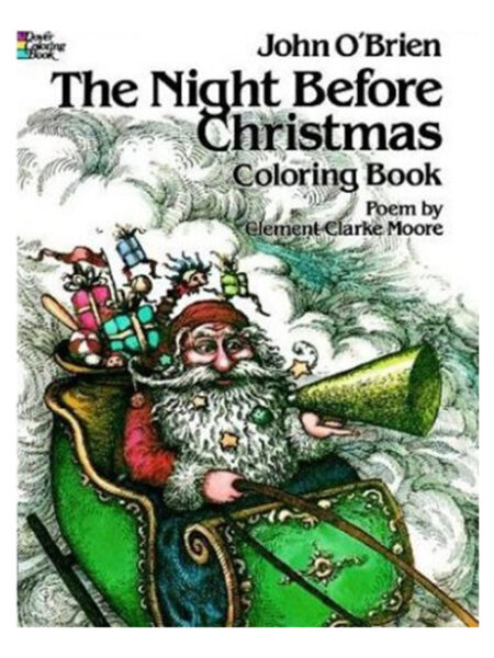 NIGHT BEFORE CHRISTMAS, THE -COLORING BOOK-