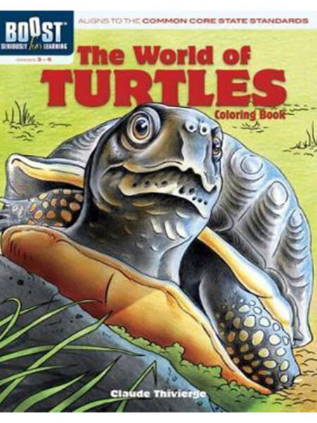 WORLD OF TURTLES, THE -COLORING BOOK-