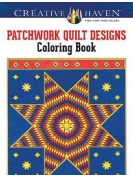 PATCHWORK QUILT DESINGS COLORING BOOK