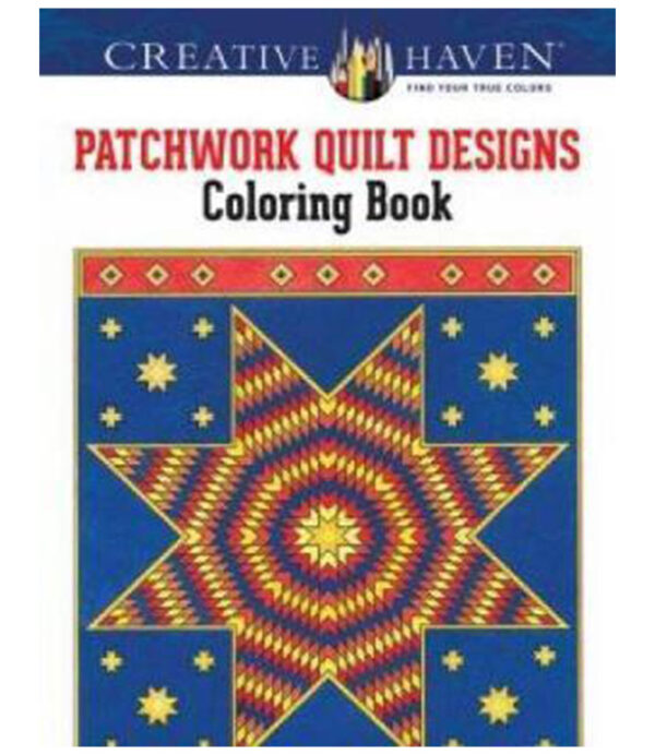 PATCHWORK QUILT DESINGS COLORING BOOK