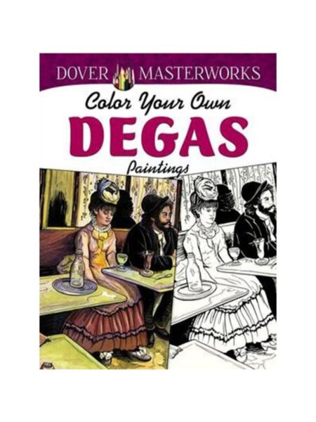 COLOR YOUR OWN DEGAS PAINTINGS