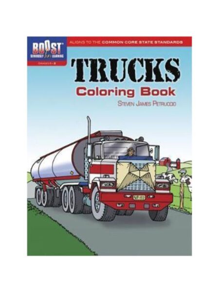 TRUCKS COLORING BOOK