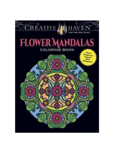 FLOWER MANDALAS COLORING BOOK