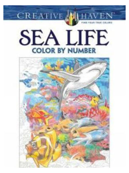SEA LIFE COLOR BY NUMBER
