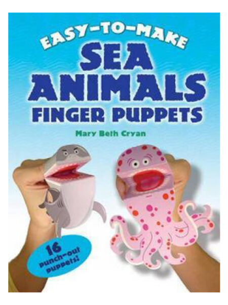 EASY TO MAKE SEA ANIMALS FINGER PUPPETS