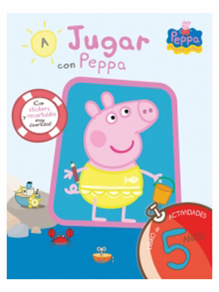 A JUGAR CON PEPPA 5 AÑOS LIBRO DE ACTIVIDADES