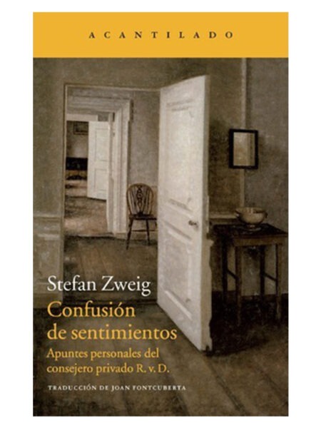 CONFUSIÓN DE SENTIMIENTOS -APUNTES PERSONALES DEL CONSEJERO PRIVADO R.V.D.-
