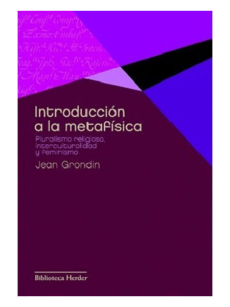 INTRODUCCIÓN A LA METAFÍSICA