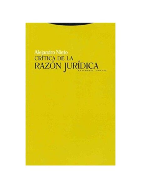 CRÍTICA DE LA RAZÓN JURÍDICA