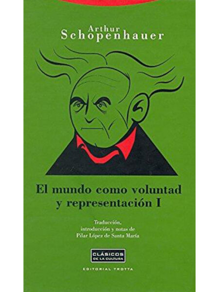 MUNDO COMO VOLUNTAD Y REPRESENTACIÓN I, EL -TD-
