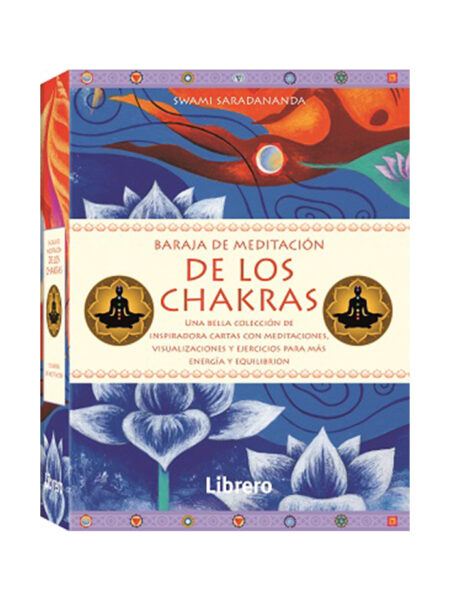 BARAJA DE MEDITACIÓN DE LOS CHAKRAS -CAJA CON 52 CARTAS-