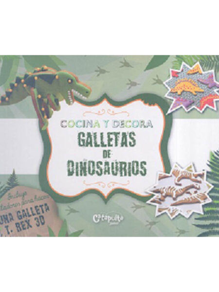 COCINA Y DECORA GALLETAS DE DINOSAURIOS