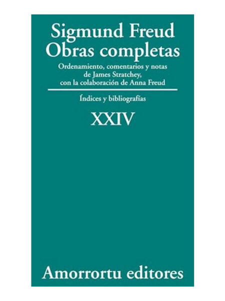 OBRAS COMPLETAS 24 -ÍNDICES Y BIBLIOGRAFÍAS-