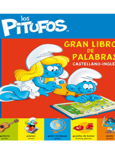 GRAN LIBRO DE PALABRAS ESP-ING -LOS PITUFOS-