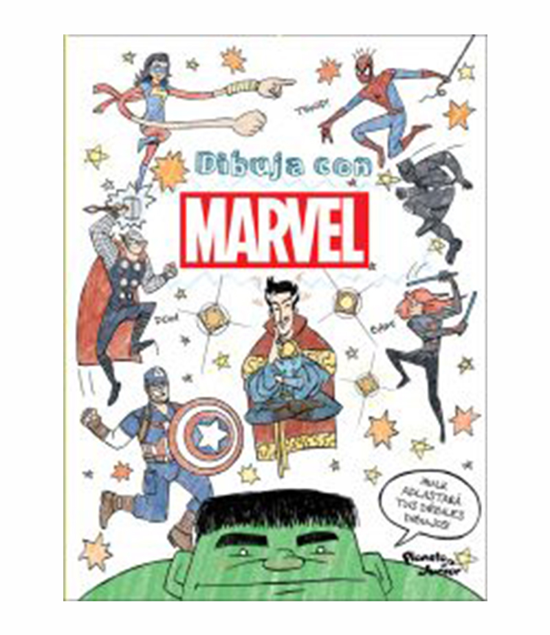DIBUJA CON MARVEL