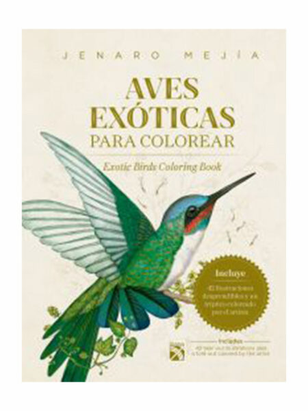 AVES EXÓTICAS PARA COLOREAR