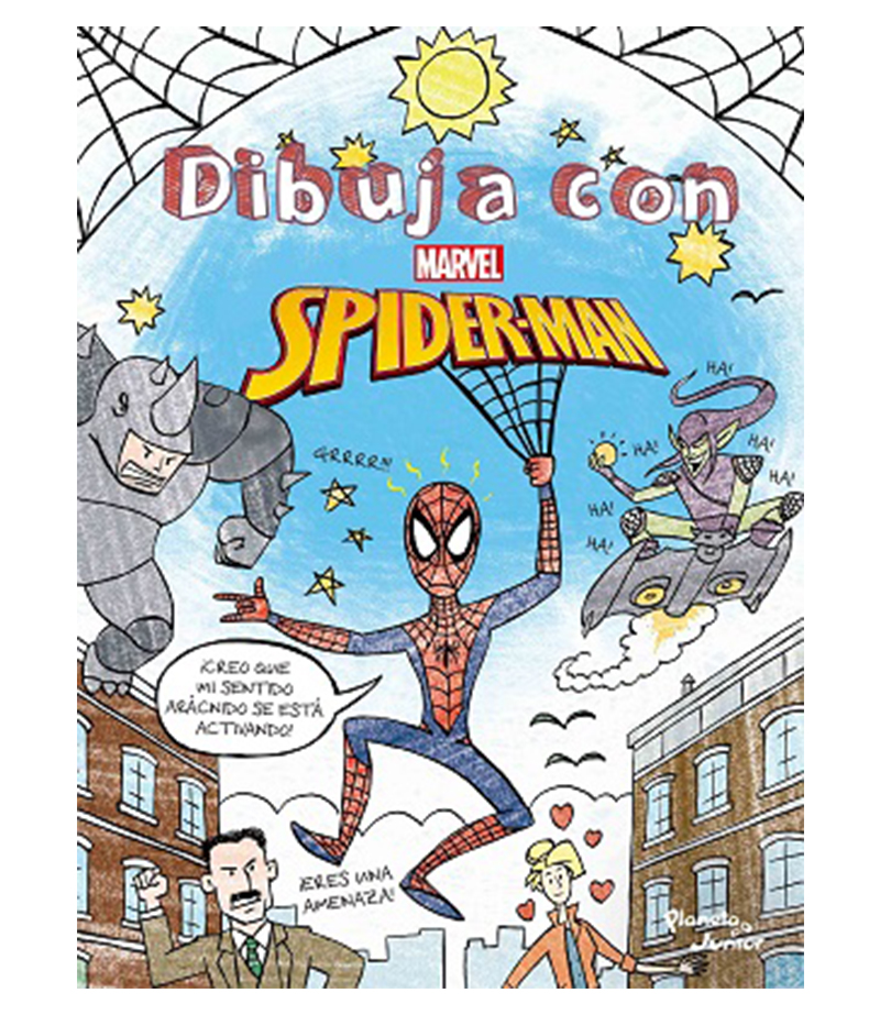 DIBUJA CON SPIDER-MAN