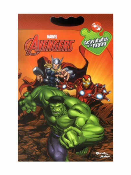 AVENGERS ACTIVIDADES A LA MANO