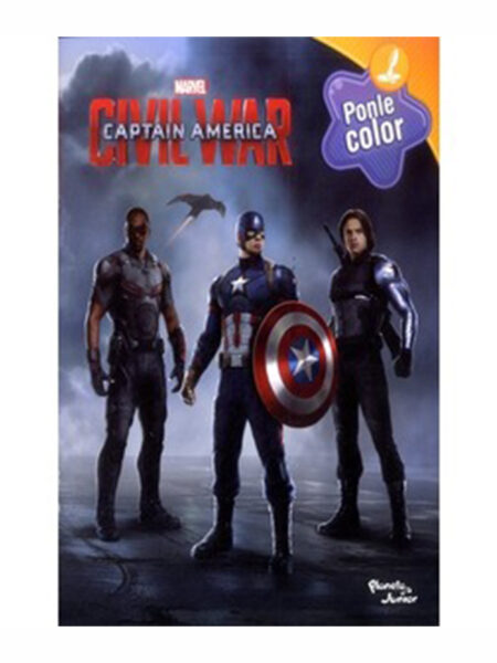 CIVIL WAR CAPITÁN AMERICA -PONLE COLOR-