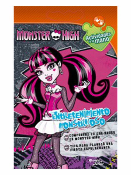 MONSTER HIGH ENTRETENIMIENTO MONSTRUOSO -ACTIVADES A LA MANO-