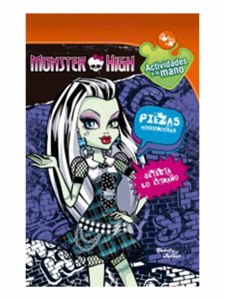 MONSTER HIGH DETECTA LO EXTRAÑO -ACTIVIADES DE MANO-