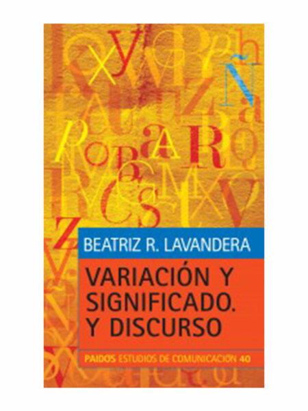 VARIACIÓN Y SIGNIFICADO Y DISCURSO