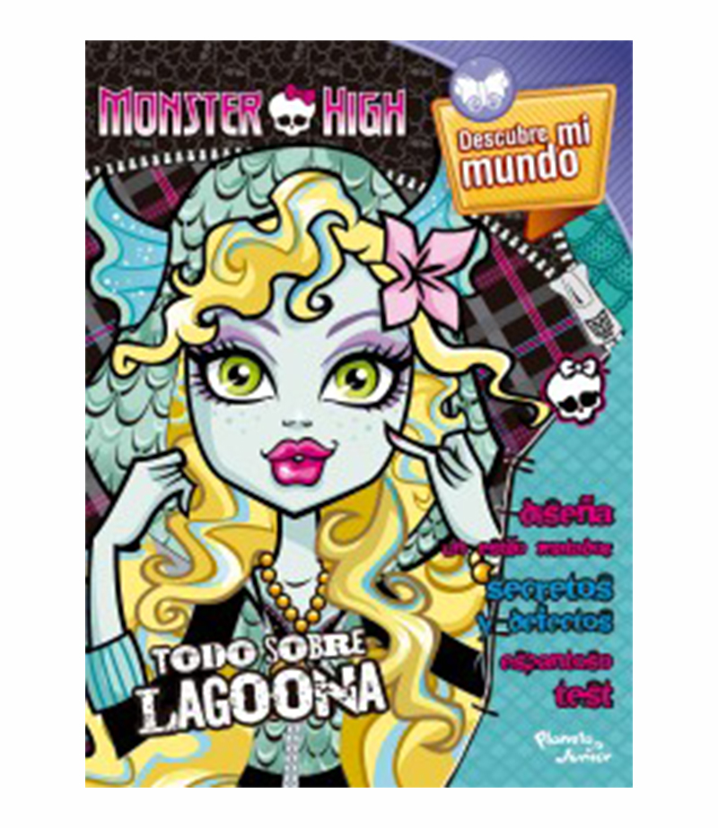 MONSTER HIGH TODO SOBRE LAGOONA -DESCUBRÍ MI MUNDO-