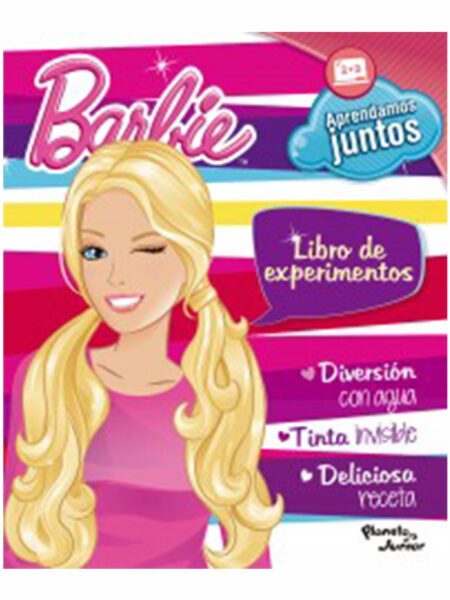 BARBIE LIBRO DE EXPERIMENTOS -APRENDAMOS JUNTOS-