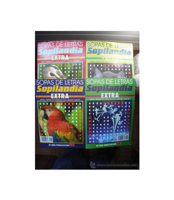 SOPILANDIA EXTRA - SOPAS DE LETRAS