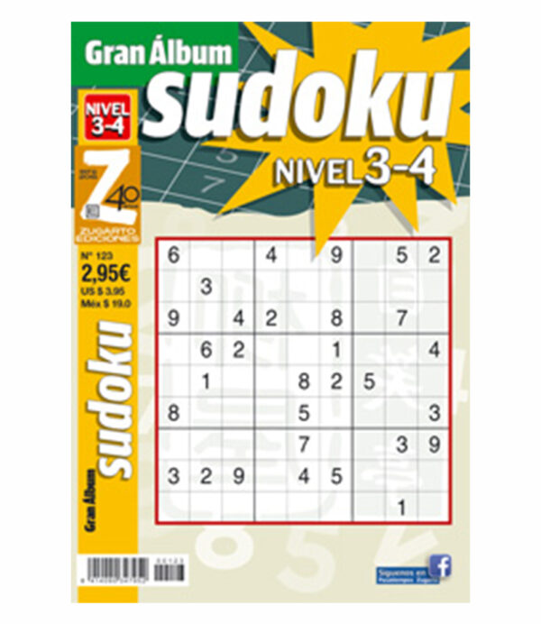 GRAN ÁLBUM SUDOKUS