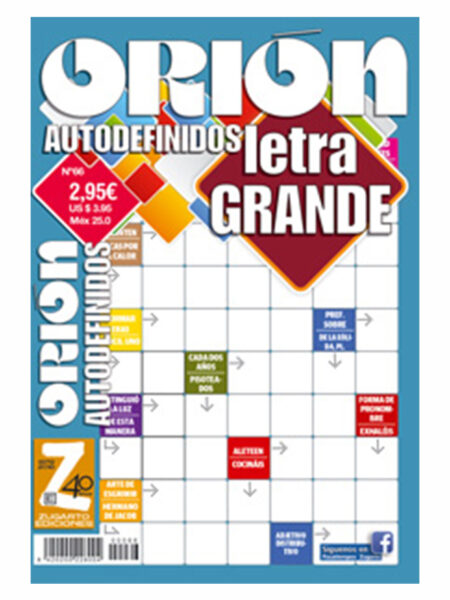 ORIÓN LETRA GRANDE - AUTODEFINIDOS