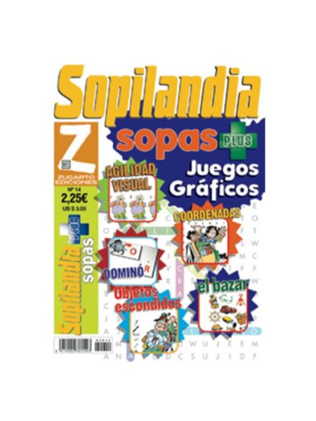 COLECCIÓN SOPILANDIA - SOPAS DE LETRAS