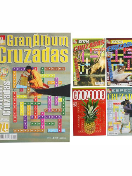 CRUZADAS CARTOONS - PASATIEMPOS
