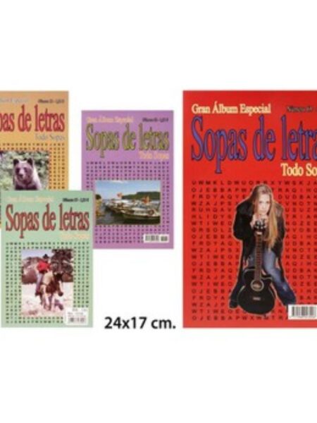 SOPAS DE LETRAS TREBOL - PASATIEMPOS