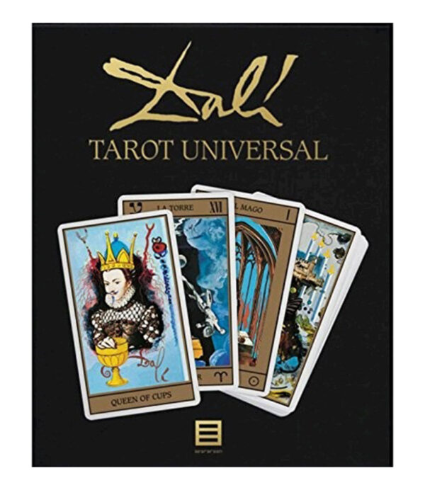 DALÍ -TAROT UNIVERSAL- ESTUCHE CON LIBRO Y CARTAS